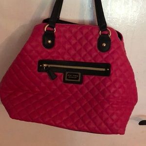 Betsey Johnson pink tote